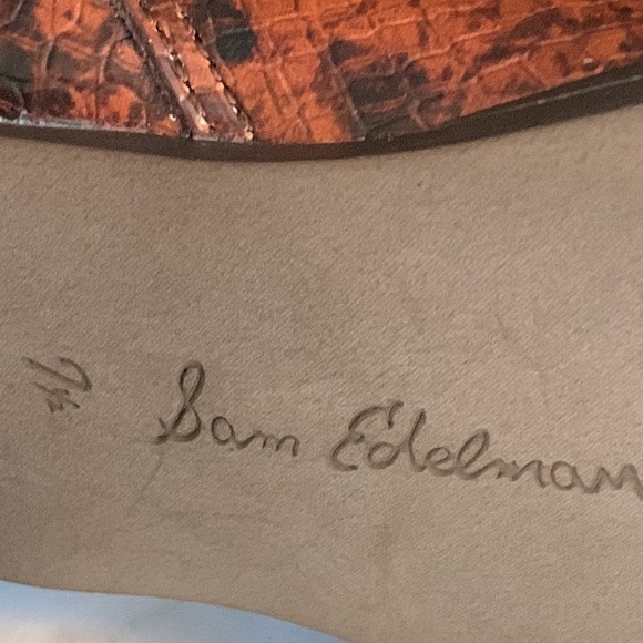 Sam Edelman Snake Print Carlysle Ankle Boot - Picture 15 of 15